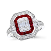 14KT Gold Ladies Diamond Ring