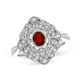 14KT Gold Ladies Diamond Ring