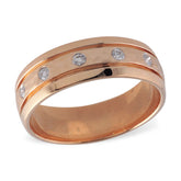 14KT Gold Mens Wedding Ring