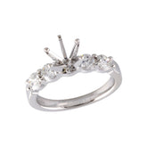 14KT Gold Semi-Mount Engagement Ring