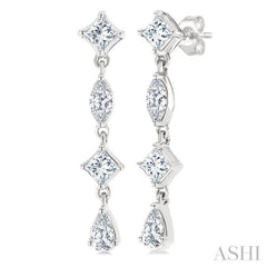 .50CTTWDM MIXED SHAPE LONG ER WG 14K-G*