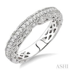 3/8 ctw Diamond Matching Wedding Band in 14K White Gold