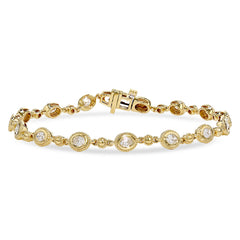 14KT Gold Diamond Bracelet