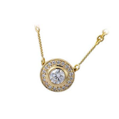 14KT Gold Diamond Necklace