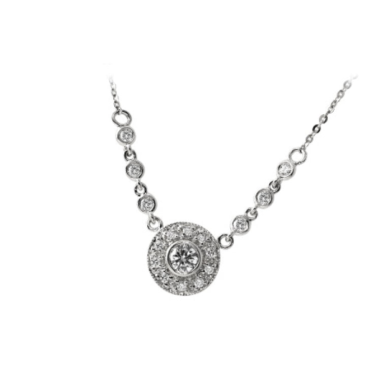 14KT Gold Diamond Necklace