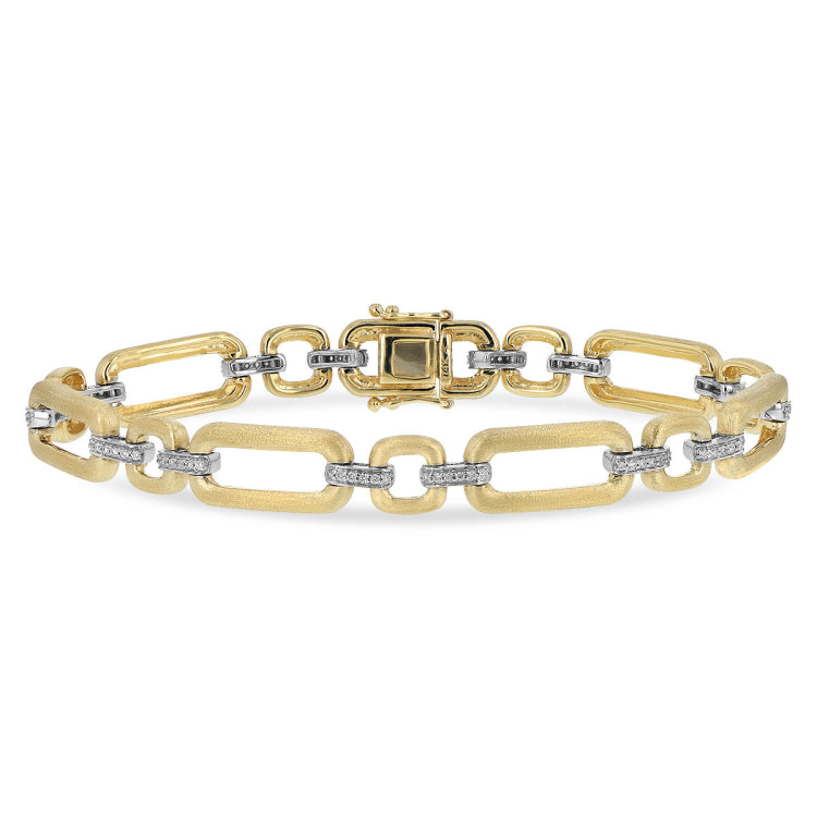14KT Gold Diamond Bracelet