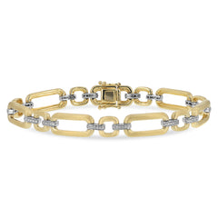 14KT Gold Diamond Bracelet