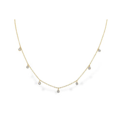 14KT Gold Diamond Necklace