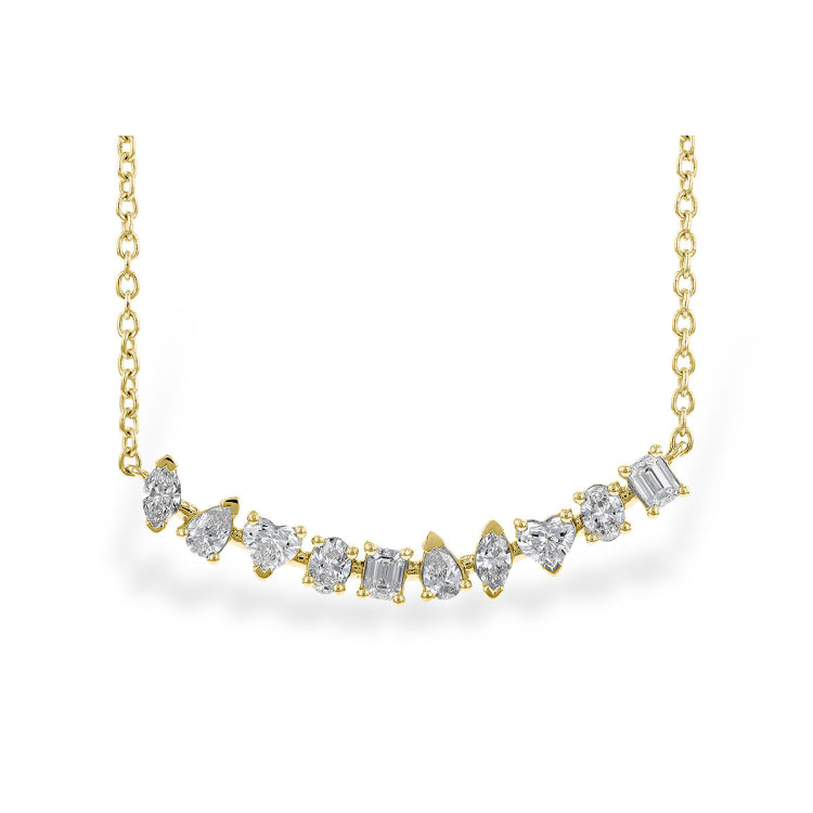 14KT Gold Diamond Necklace
