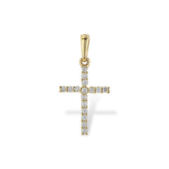 14KT Gold Diamond Pendant