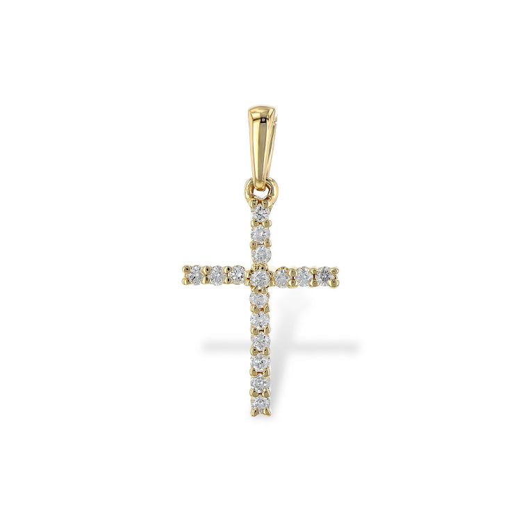 14KT Gold Diamond Pendant
