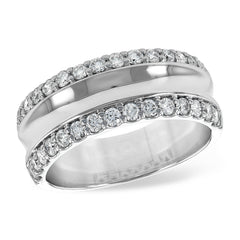 14KT Gold Ladies Diamond Wedding Ring