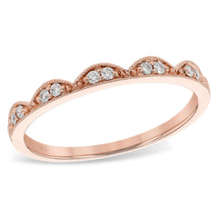 14KT Gold Ladies Diamond Wrap/Guard