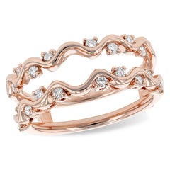 14KT Gold Ladies Diamond Wrap/Guard