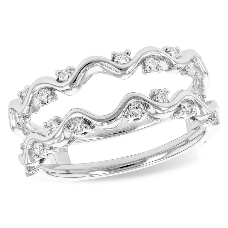 14KT Gold Ladies Diamond Wrap/Guard