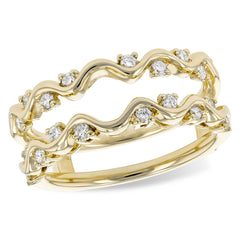 14KT Gold Ladies Diamond Wrap/Guard