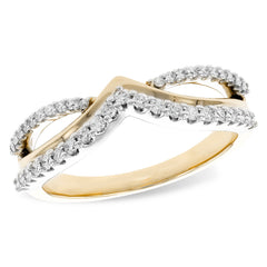 14KT Gold Ladies Wrap/Guard