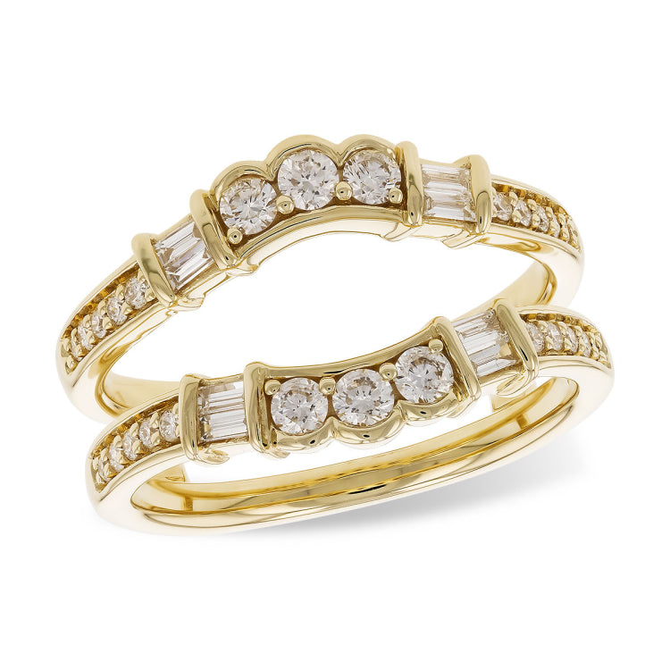 14KT Gold Ladies Wrap/Guard