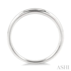Wedding Band in 14K White Gold