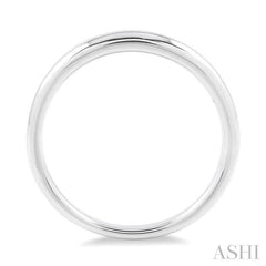 Wedding Band in 14K White Gold