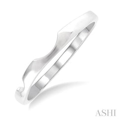 Wedding Band in 14K White Gold