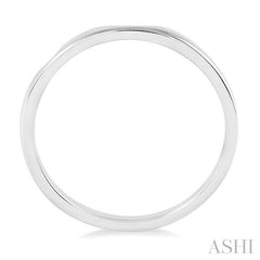 Wedding Band in 14K White Gold