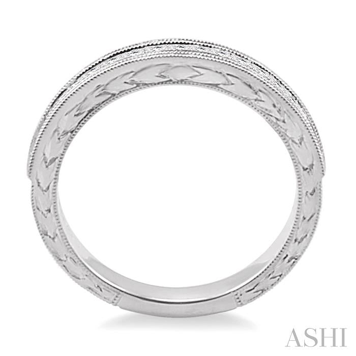 1/3 Ctw Princess Cut Diamond Matching Wedding Band in 14K White Gold