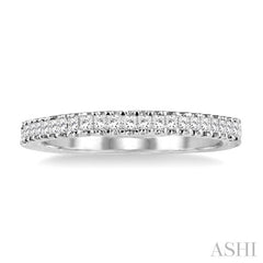 1/3 Ctw Princess Cut Diamond Matching Wedding Band in 14K White Gold