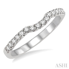 1/3 Ctw Round Cut Diamond Wedding Band in Platinum