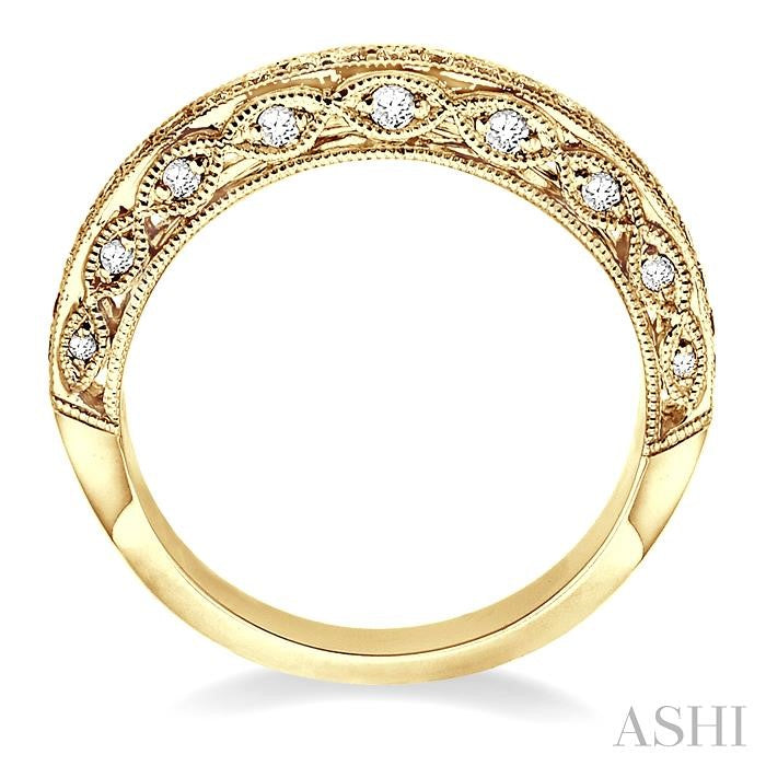 3/8 Ctw Diamond Matching Wedding Band in 14K Yellow Gold