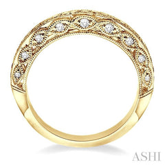 3/8 Ctw Diamond Matching Wedding Band in 14K Yellow Gold