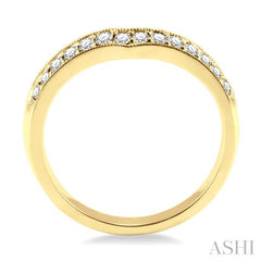 1/3 Ctw Diamond Matching Wedding Band in 14K Yellow Gold