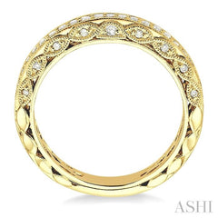 3/8 Ctw Diamond Matching Wedding Band in 14K Yellow Gold