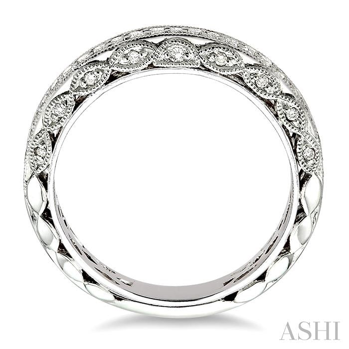 3/8 Ctw Diamond Matching Wedding Band in 14K White Gold