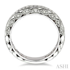 3/8 Ctw Diamond Matching Wedding Band in 14K White Gold