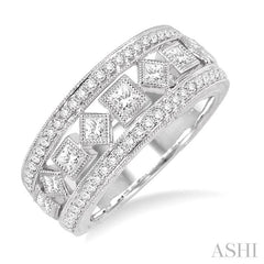 1 Ctw Diamond Fashion Band in 14K White Gold