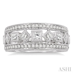 1 Ctw Diamond Fashion Band in 14K White Gold