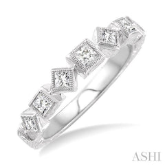 1/2 Ctw Diamond Fashion Band in 14K White Gold
