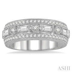 3/4 ctw Diamond Fashion ring in 14K White Gold