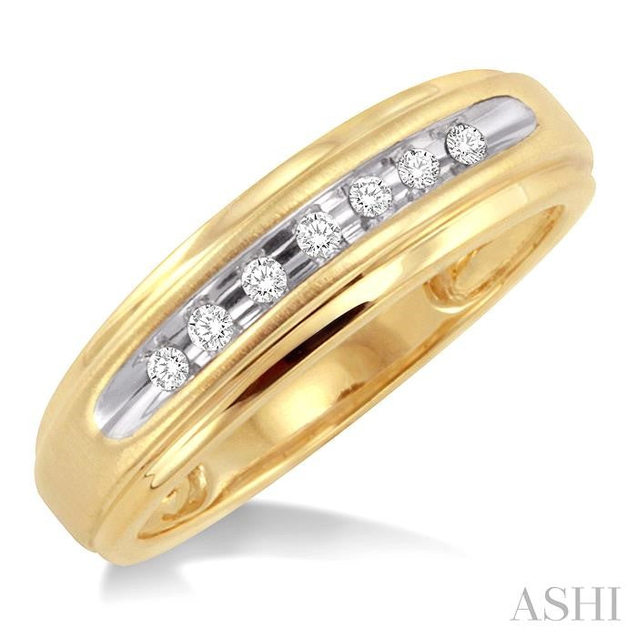 1/20 ctw Round Cut Diamond Women's Ring in 14K Yellow Gold