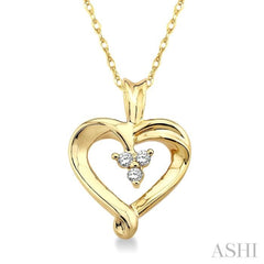 Heart Shape Diamond Fashion Pendant