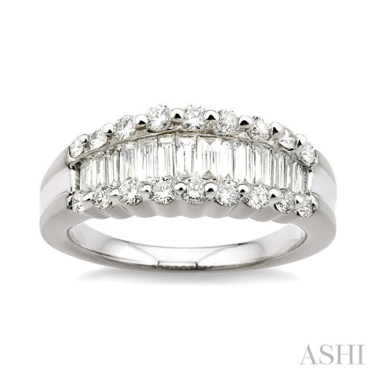 Baguette Diamond Wedding Band