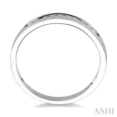 Channel Set Diamond Wedding Band