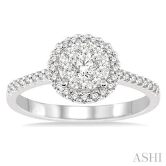 Halo Lovebright Essential Diamond Engagement Ring