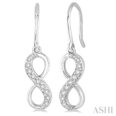 Infinity Petite Diamond Fashion Earrings