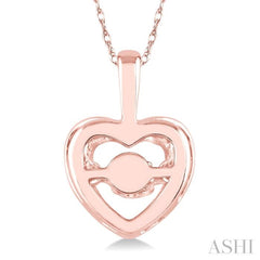 Heart Shape Emotion Diamond Pendant