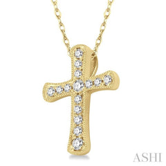 Cross Diamond Pendant