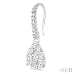 Pear Shape Lovebright Essential Diamond Earrings