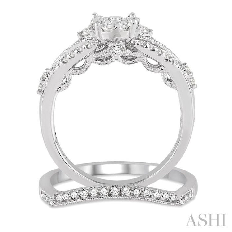 Lovebright Diamond Wedding Set