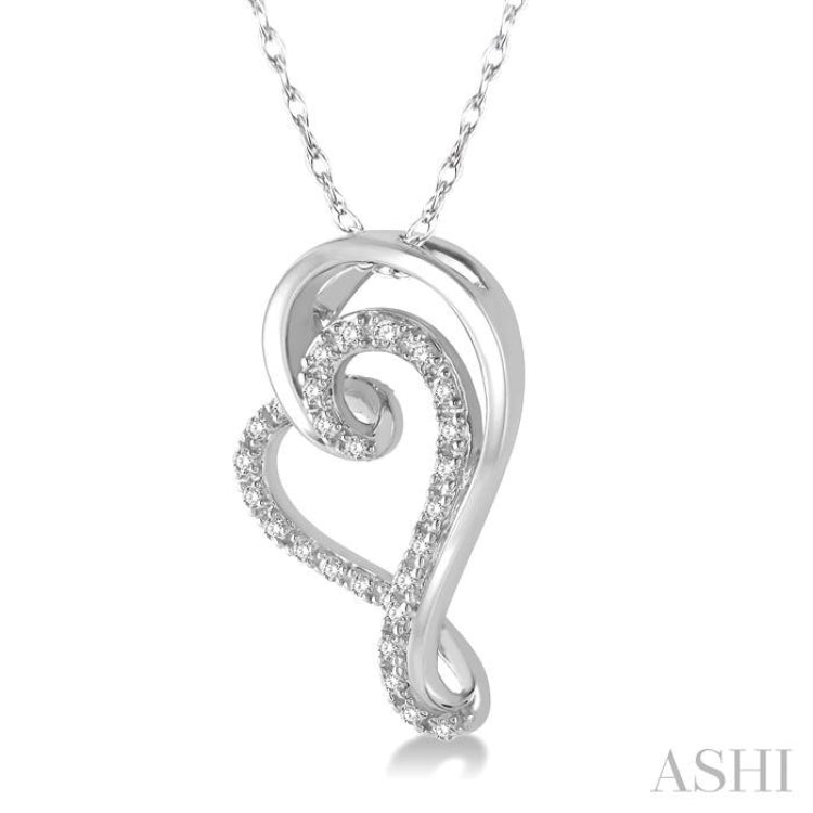 Heart Shape Diamond Fashion Pendant